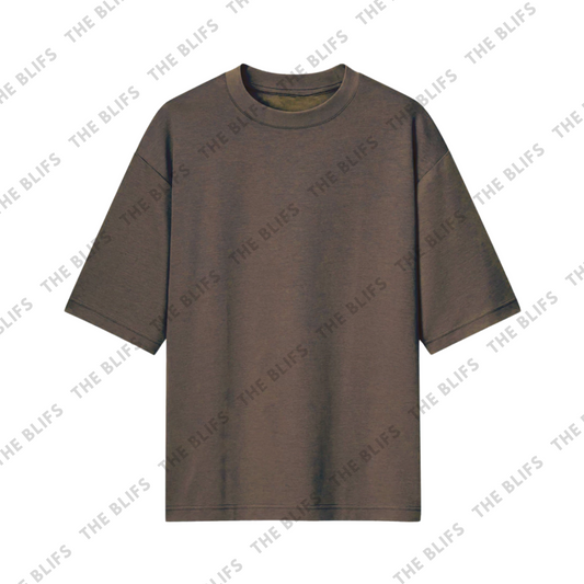 Espresso Brown Oversized Tee