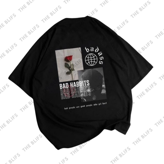 Bad Habits Rose Graphic Tee